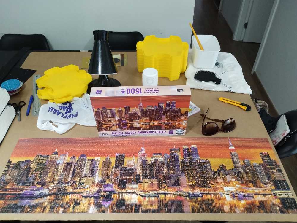 De Manhattan Peças Skyline De Manhatthan Toyster Quebra Cabeça  puzzle collectible [Barcode 7896054026423] - Main Image 2