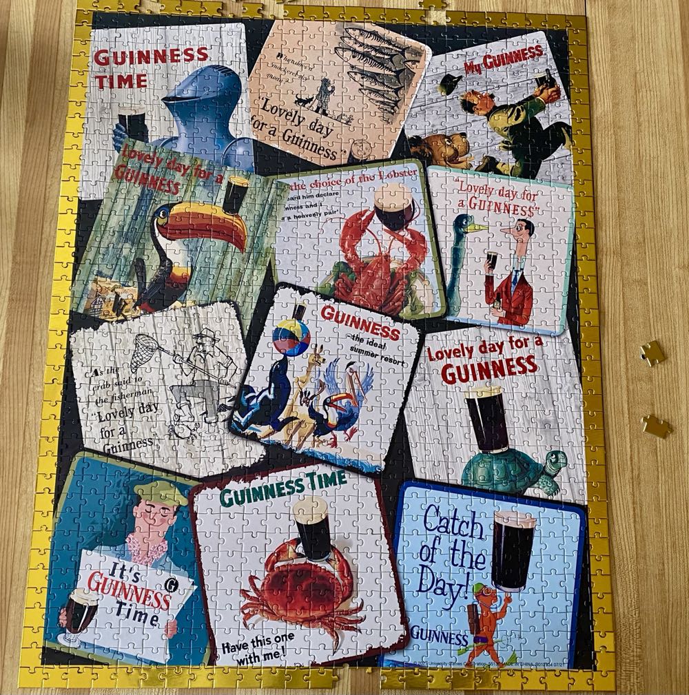 Classics Guinness Coasters  puzzle collectible [Barcode 802221551381] - Main Image 2