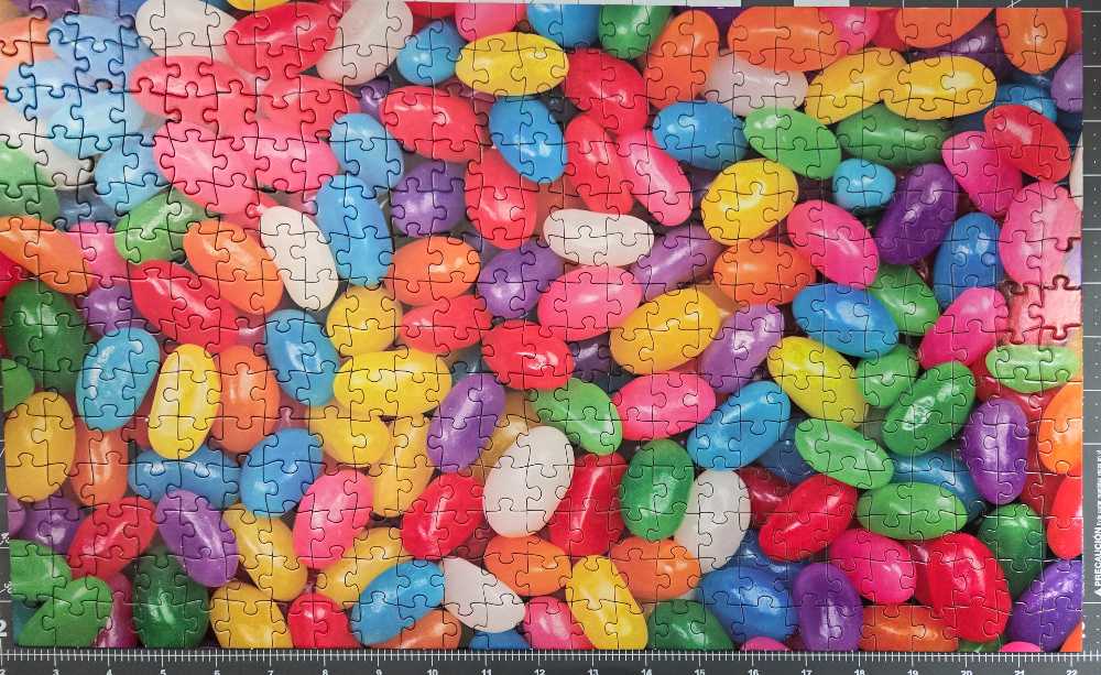 Rainbow Jellybeans - Puzzlebug / Cra-Z-Art puzzle collectible [Barcode 4895145425438] - Main Image 2