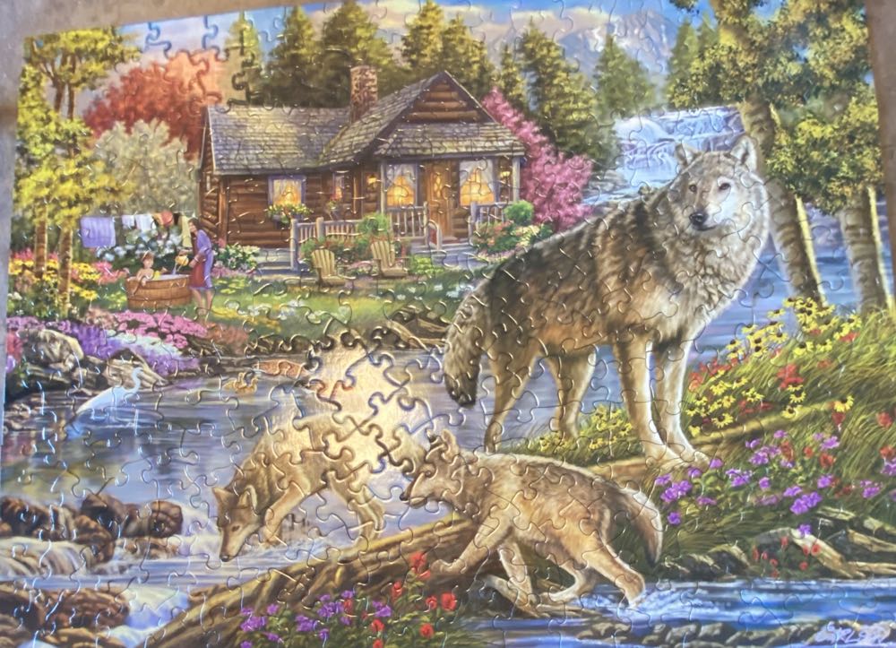 Bath Time - Bits & Pieces puzzle collectible [Barcode 192949050274] - Main Image 2