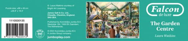 The Garden Centre🟦 - Falcon de luxe puzzle collectible [Barcode 8721017602972] - Main Image 4