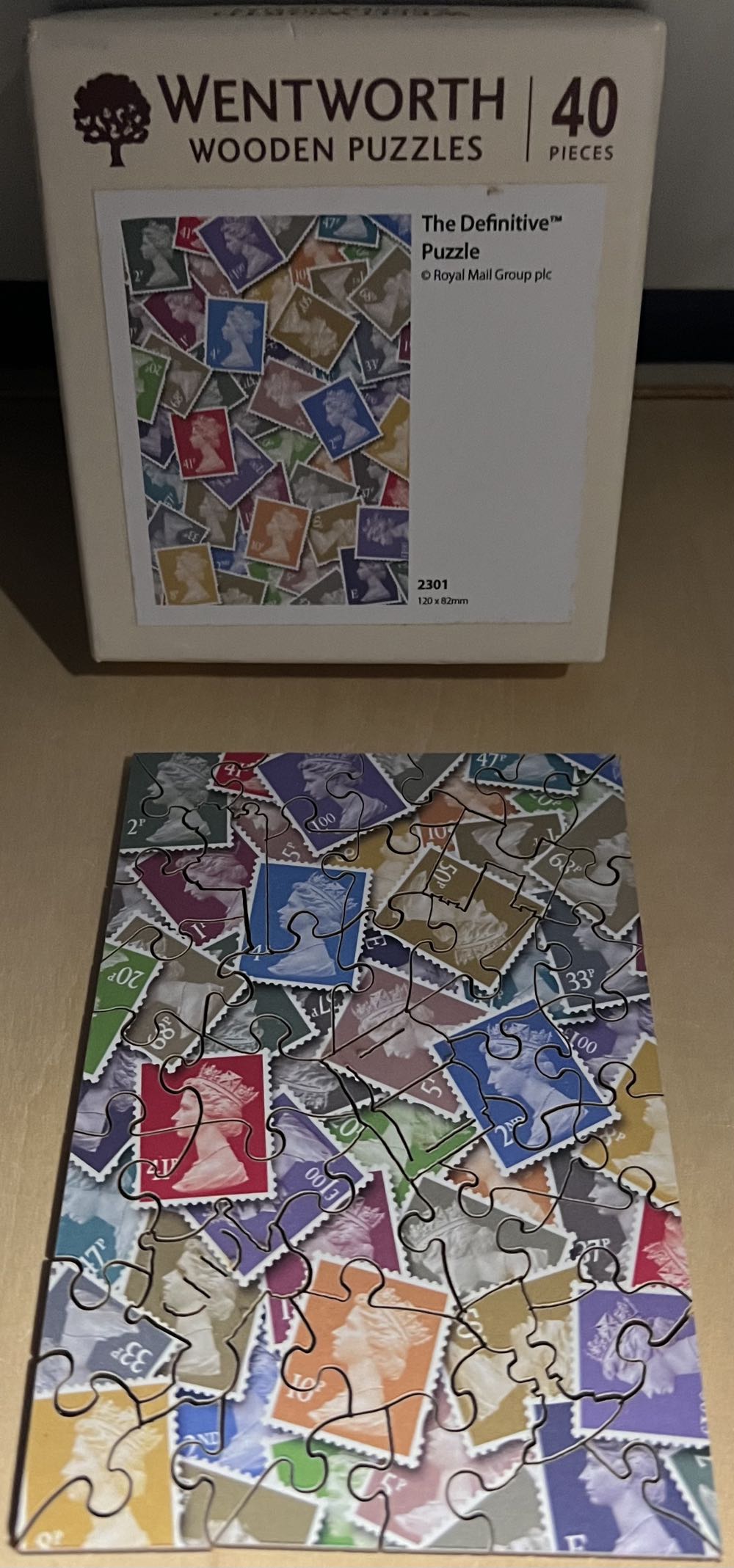 The Definitive Puzzle - 5/14/25 - Wentworth Wooden Jigsaw Company puzzle collectible - Main Image 3