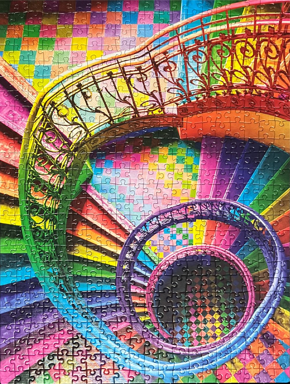 Stairs - Clemantoni puzzle collectible [Barcode 8005125355914] - Main Image 2