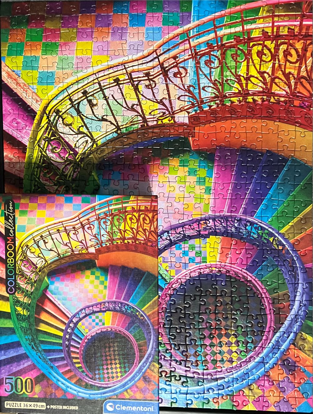 Stairs - Clemantoni puzzle collectible [Barcode 8005125355914] - Main Image 3