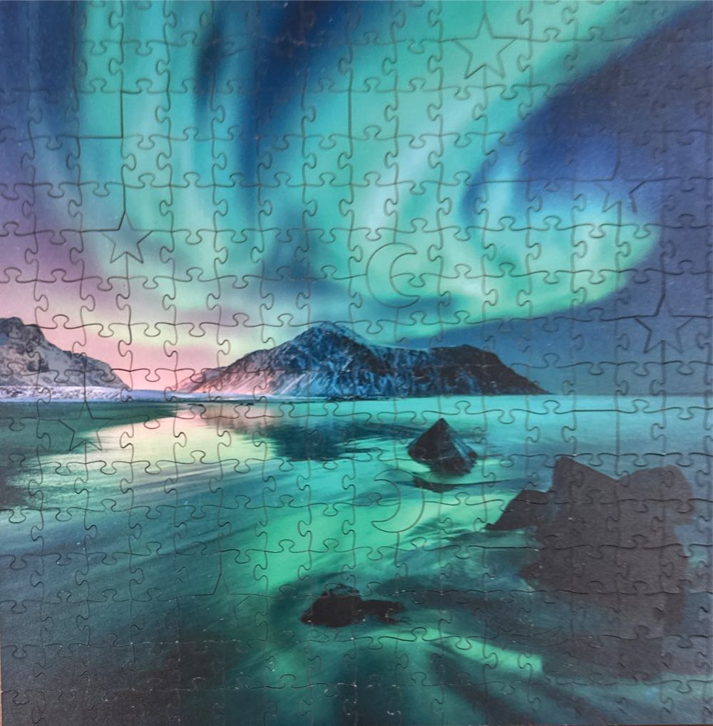 Aurora Borealis - Zen Puzzles puzzle collectible [Barcode 682055034959] - Main Image 2