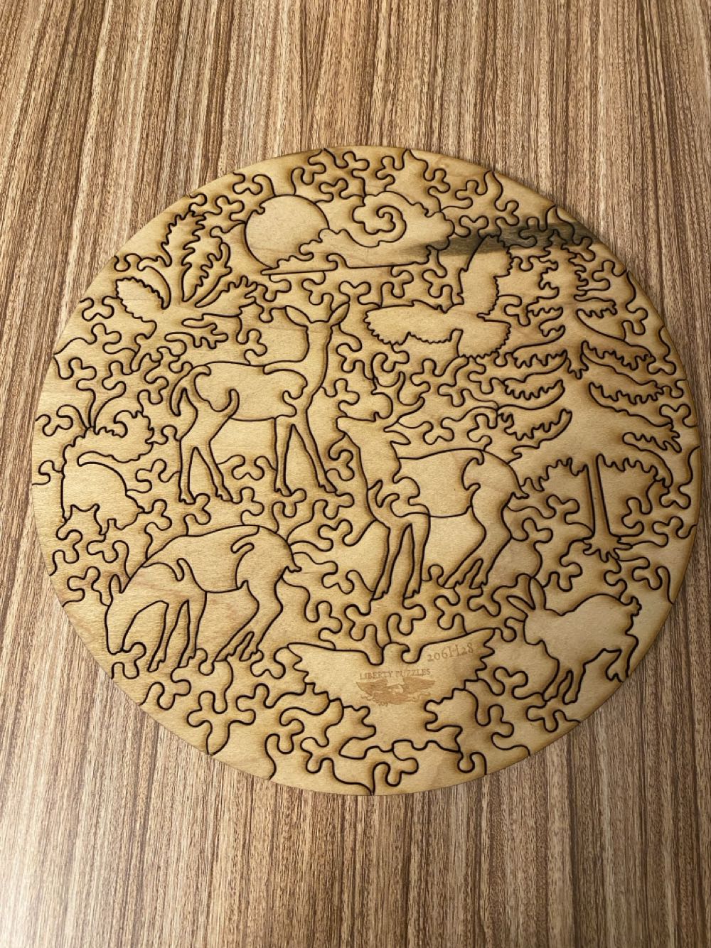 Foraging at First Light - Liberty Puzzles puzzle collectible - Main Image 4