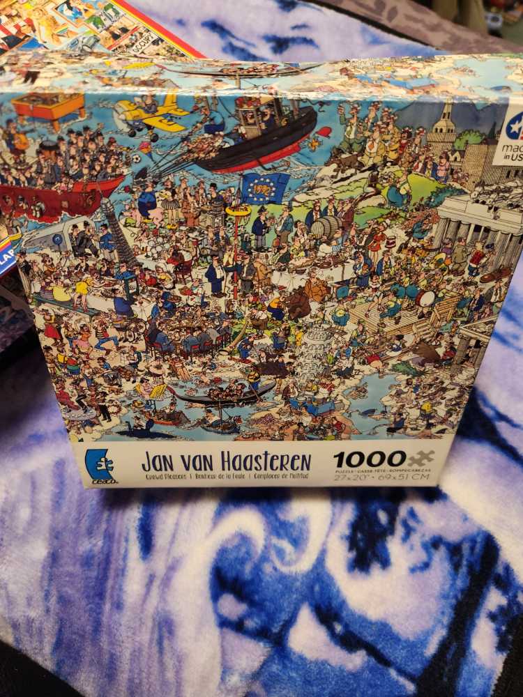 United Europe - Ceaco puzzle collectible [Barcode 021081033428] - Main Image 2