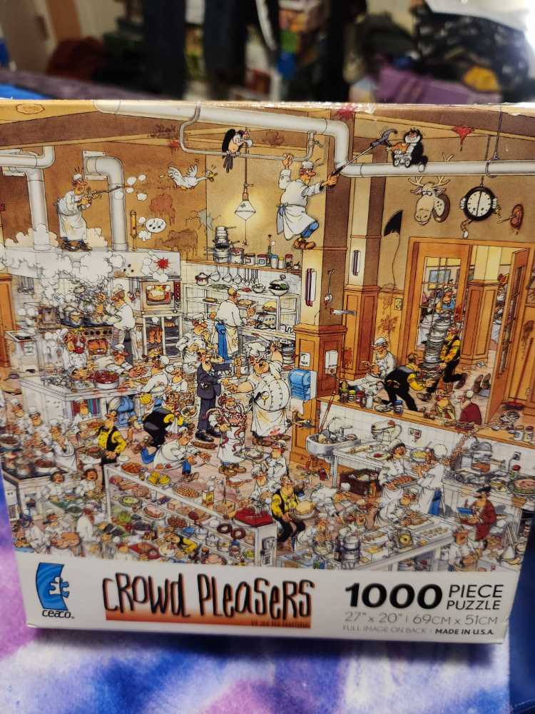 The Kitchen - Ceaco puzzle collectible [Barcode 021081033428] - Main Image 2