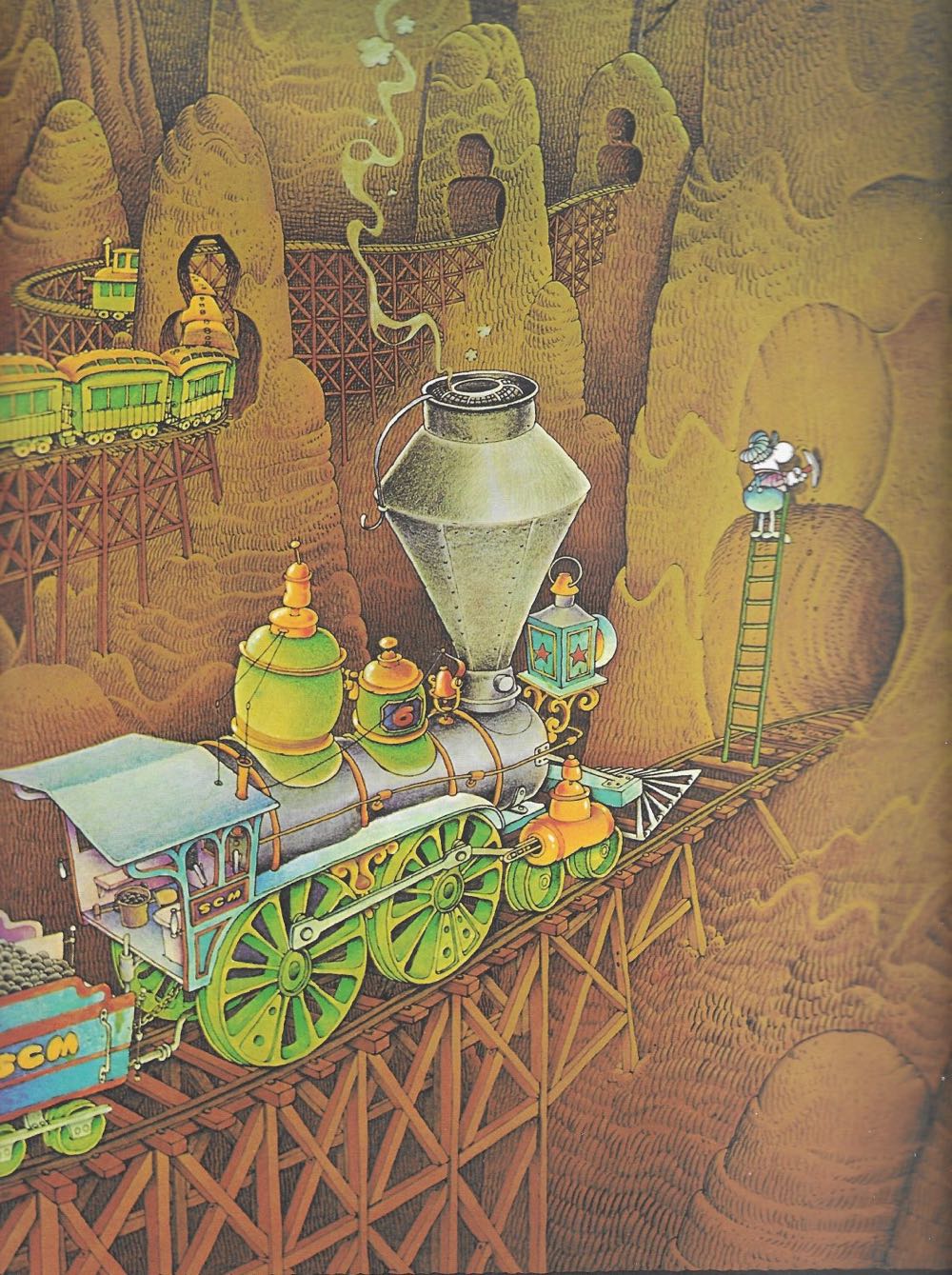 Train Stop (Karli....) SCANNEN - Heye Puzzle puzzle collectible - Main Image 2