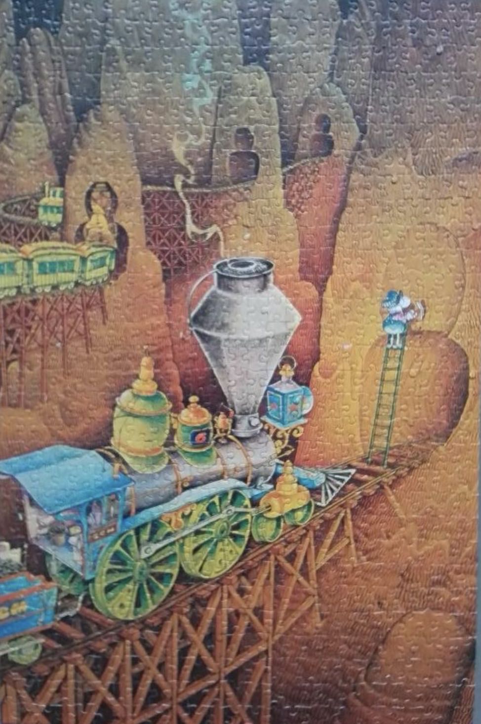 Train Stop (Karli....) SCANNEN - Heye Puzzle puzzle collectible - Main Image 3