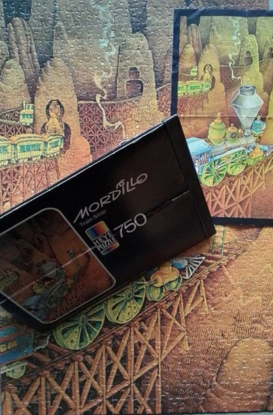 Train Stop (Karli....) SCANNEN - Heye Puzzle puzzle collectible - Main Image 4