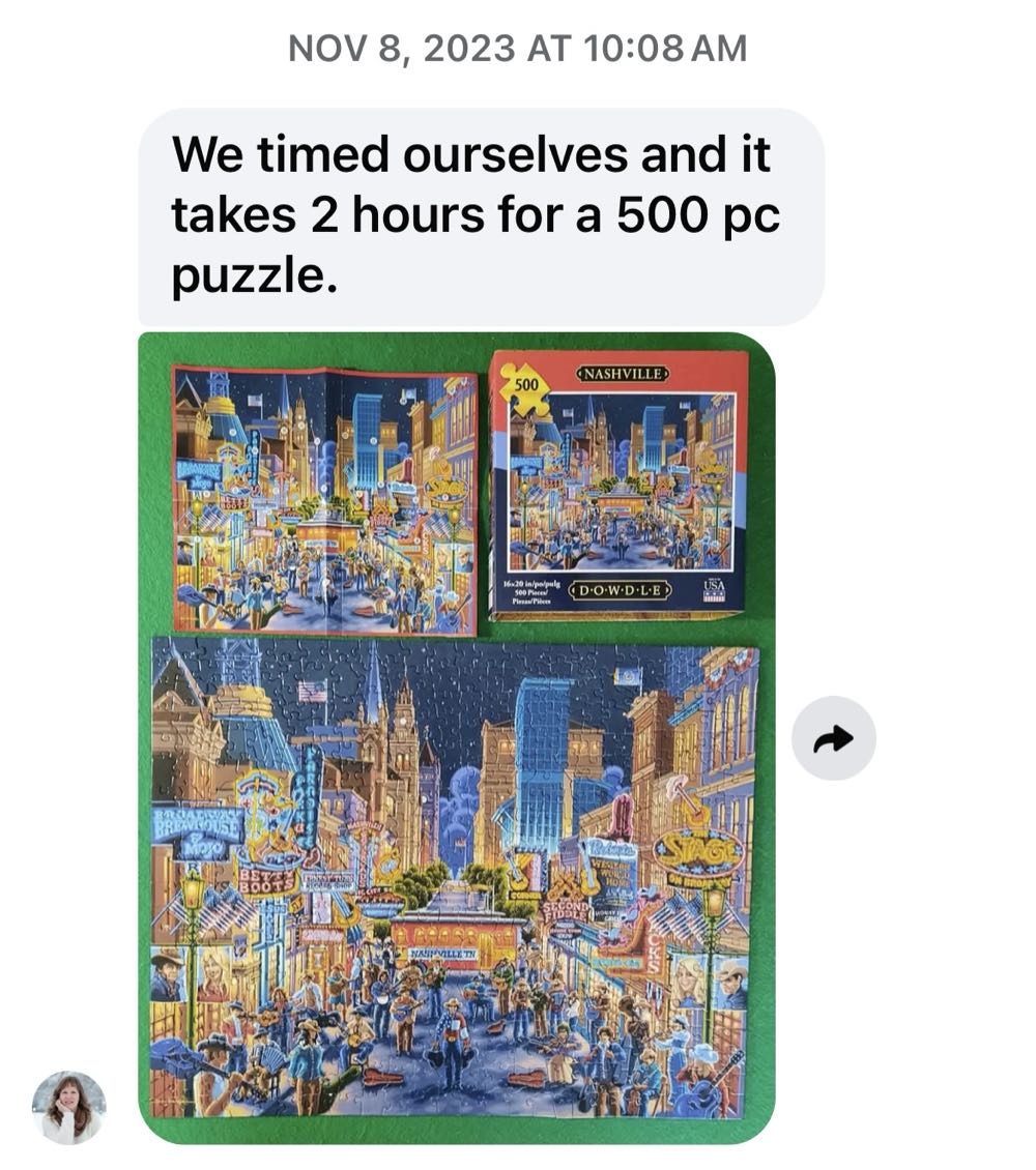 Nashville - Dowdle Folk Art puzzle collectible [Barcode 671095202282] - Main Image 3