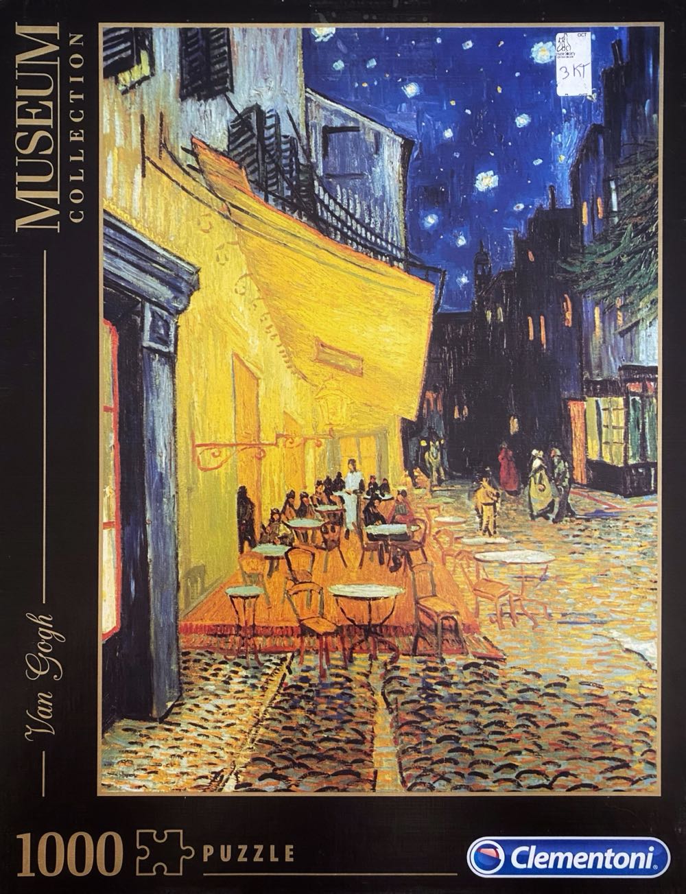 Cafe Terrace at Night - Clementoni puzzle collectible [Barcode 8005125399697] - Main Image 2