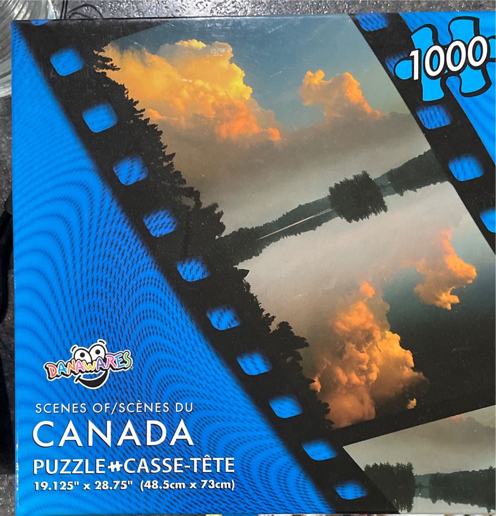 Scenes Of Canada - Danawares puzzle collectible [Barcode 059562729232] - Main Image 2