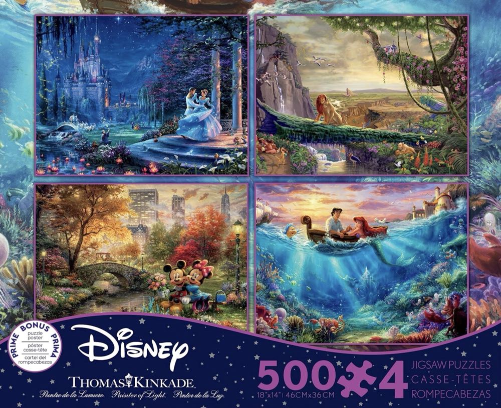 The Lion King — Return to Pride Rock - Ceaco / Thomas Kinkade puzzle collectible - Main Image 2