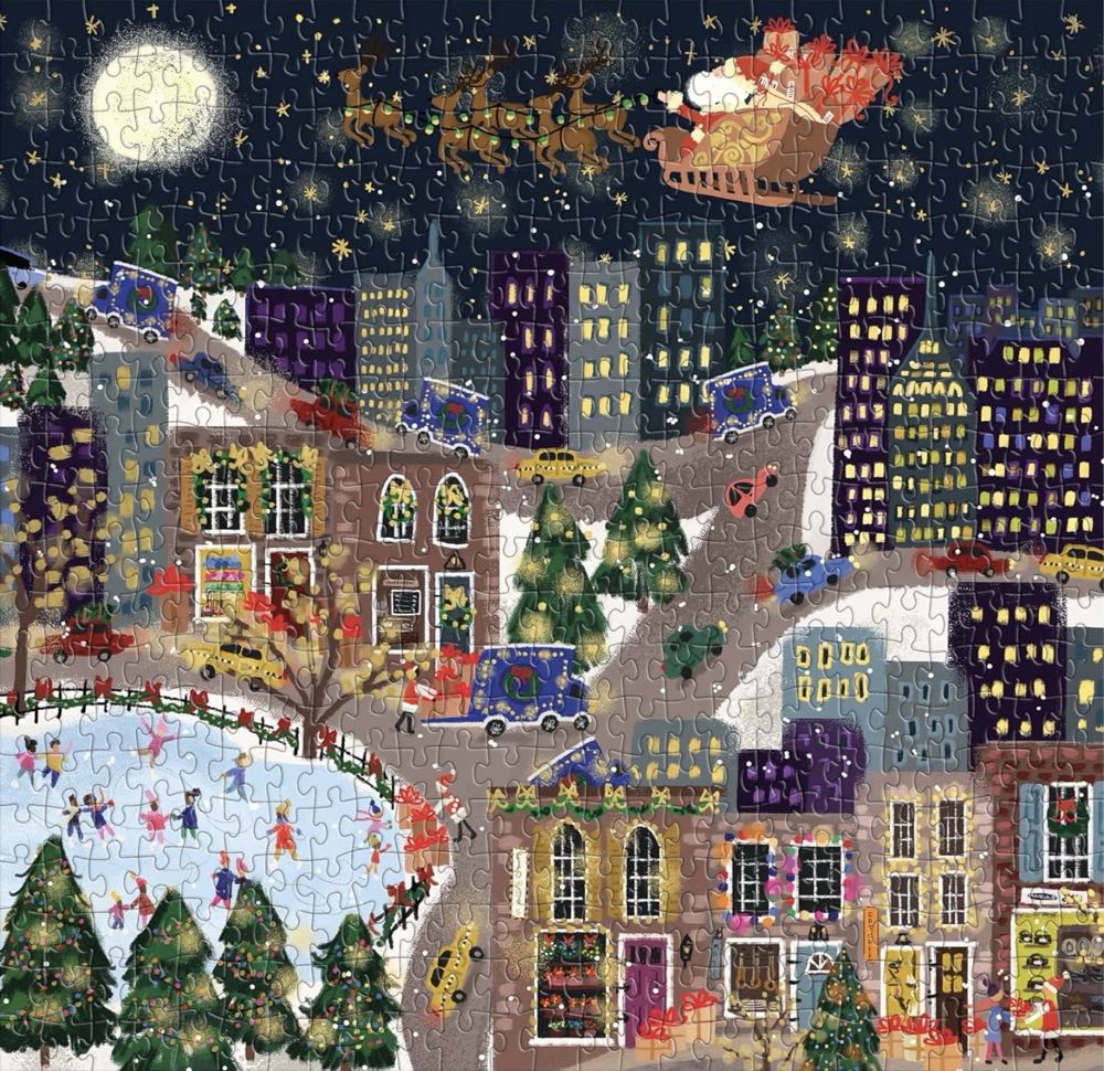 BARCODE * Galison / Joy Laforme (500): Presentville - Galison puzzle collectible - Main Image 3