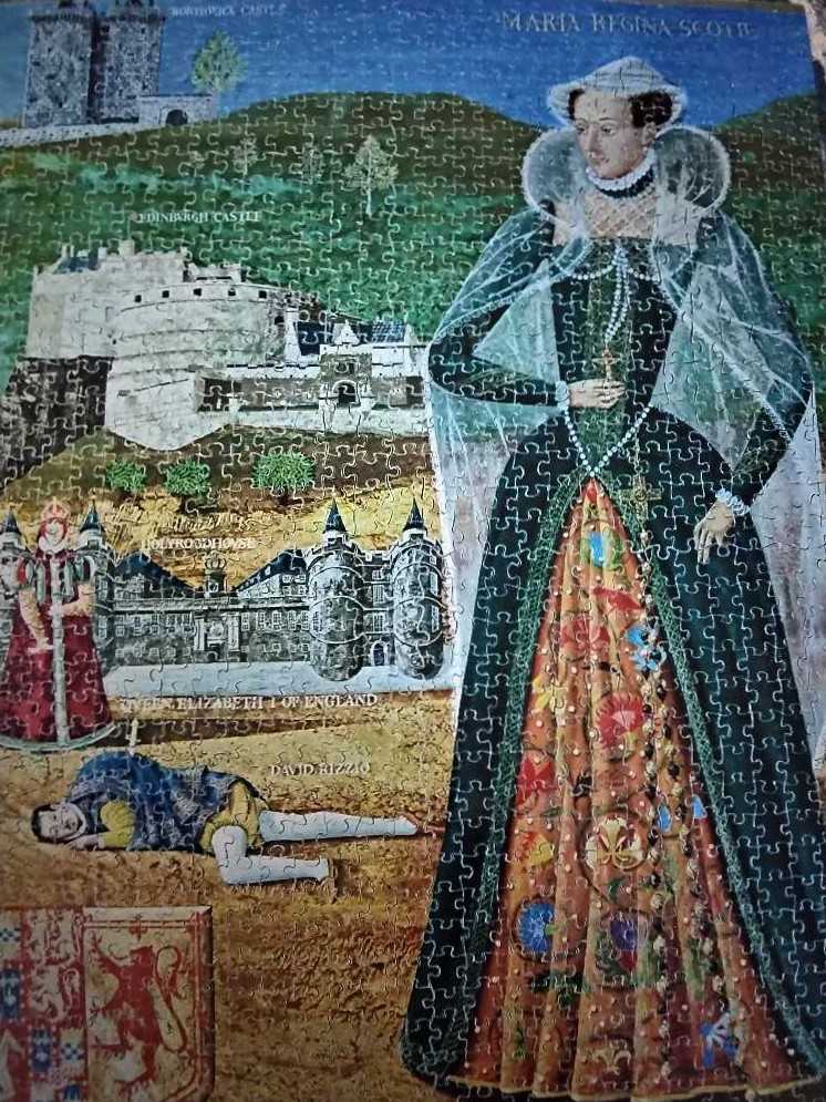 Mary Queen Of Scots Barry Evans - Springbok 🇺🇸 puzzle collectible - Main Image 2