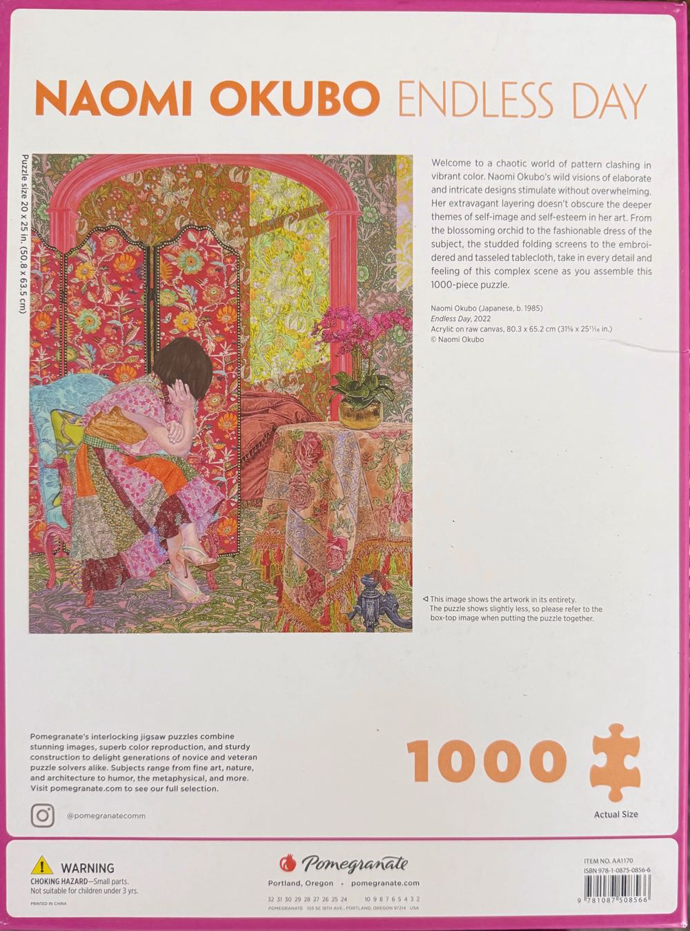 Endless Day* - Pomegranate puzzle collectible [Barcode 9781087508566] - Main Image 3