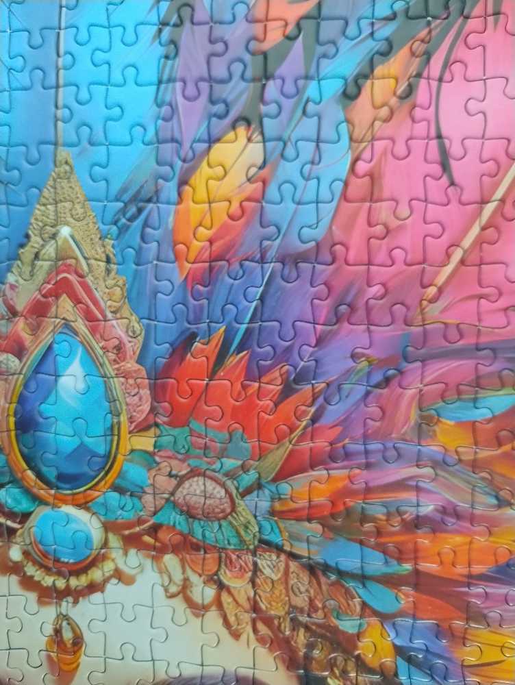 Indian Beauty - Bluebird puzzle collectible - Main Image 4