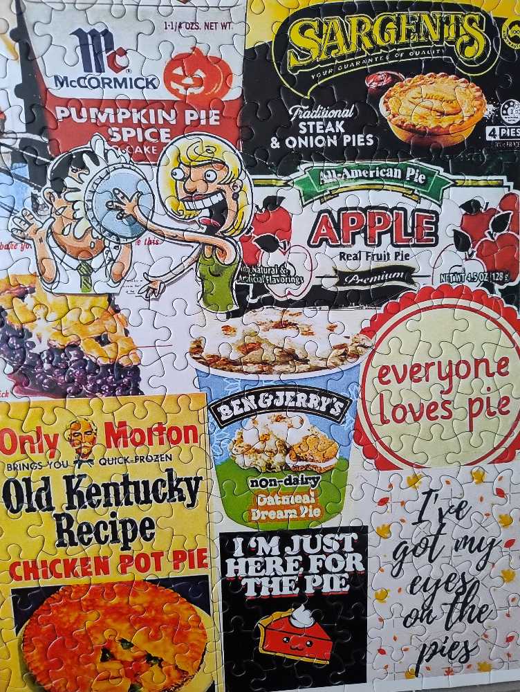 Pies - White Mountain Puzzles puzzle collectible - Main Image 4