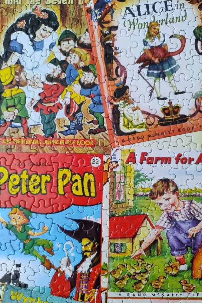 Vintage Fairy Tales  - White Mountain Puzzles puzzle collectible - Main Image 4