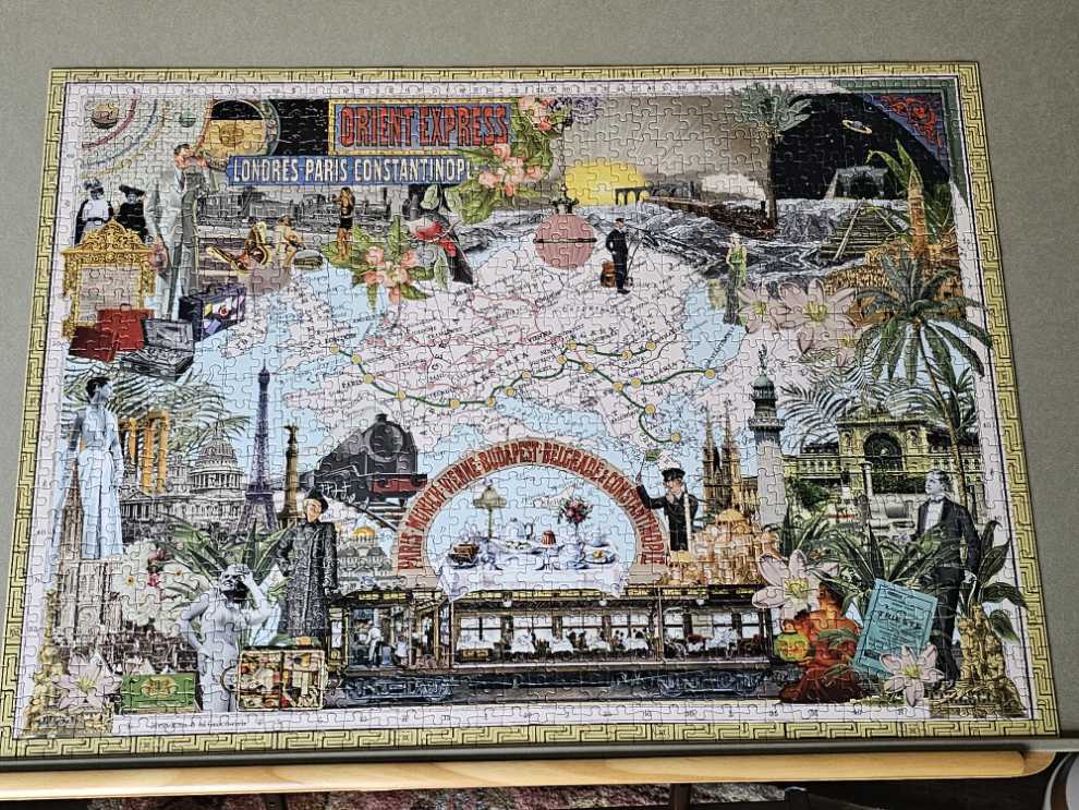 Puzzle L’orient Express: Pièces  puzzle collectible [Barcode 9782017209850] - Main Image 2