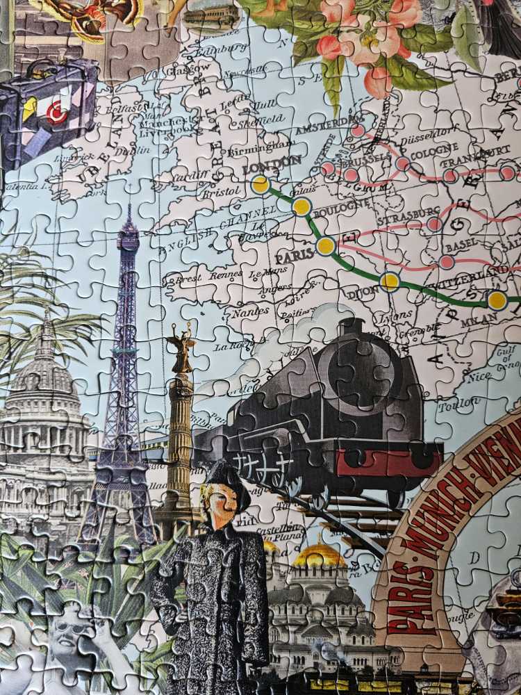Puzzle L’orient Express: Pièces  puzzle collectible [Barcode 9782017209850] - Main Image 3