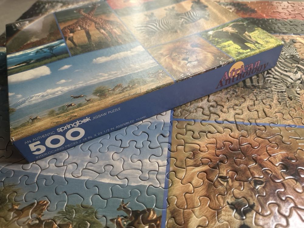 African Anthology - Springbok puzzle collectible [Barcode 070000017438] - Main Image 4