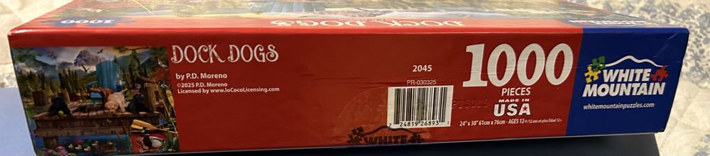 Dock Dogs - NFT - White Mountain puzzle collectible [Barcode 724819268931] - Main Image 3