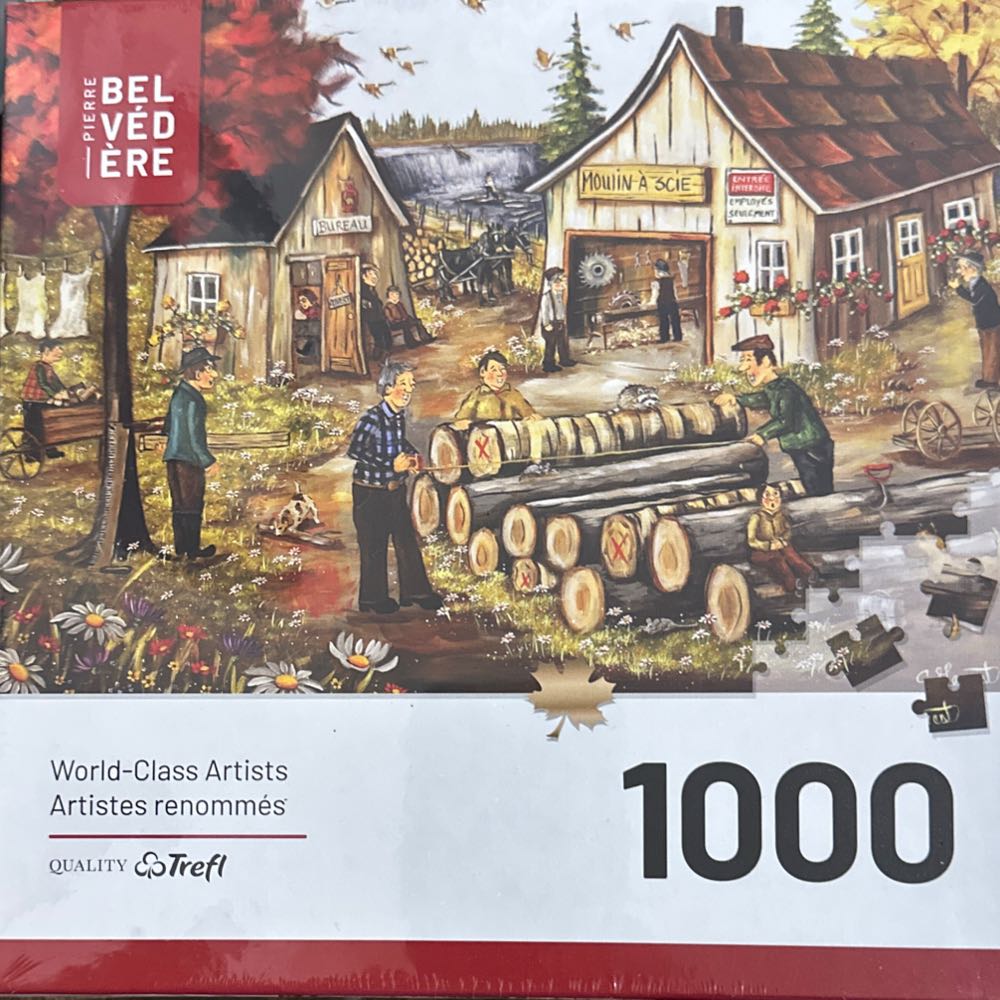 Christine Genest : Moulin à Scie Mcx Casse Tête  puzzle collectible [Barcode 061152670602] - Main Image 2