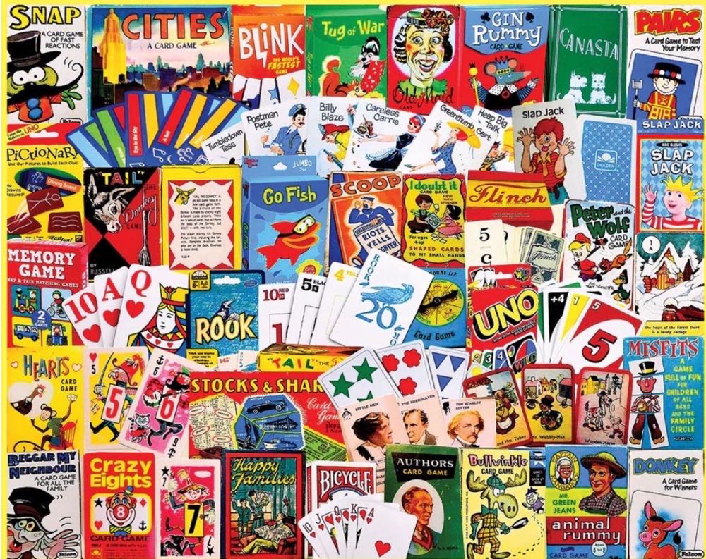 Card Games - White Mountain puzzle collectible [Barcode 724819268658] - Main Image 2