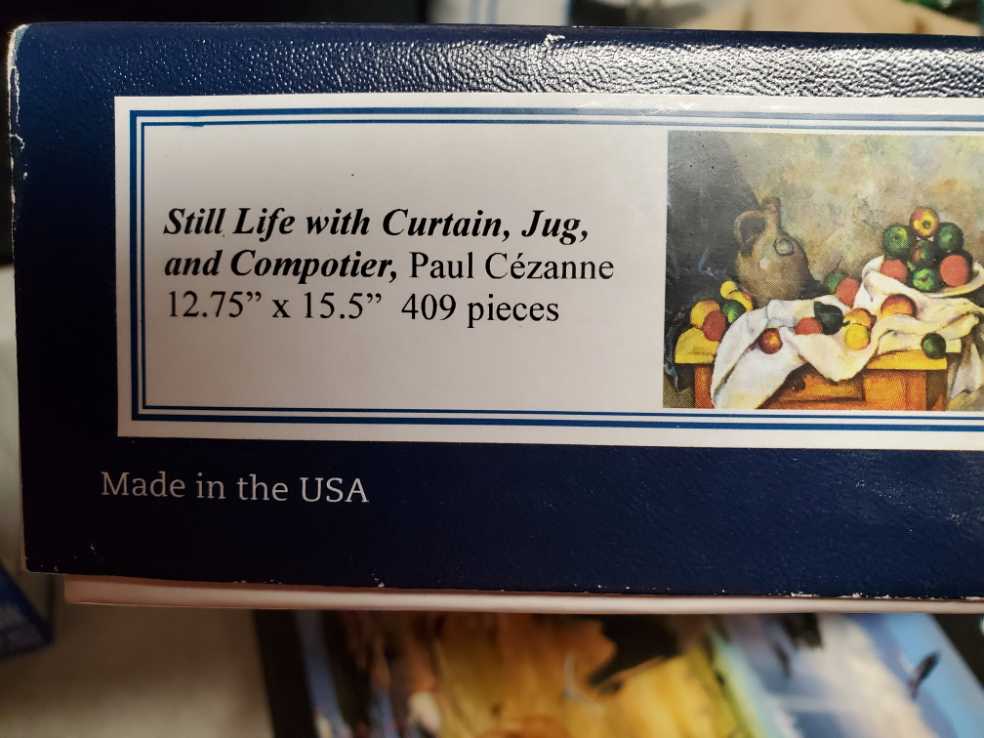 Liberty.  Still Life With Curtain,jug,and Compotier - Liberty puzzle collectible - Main Image 2