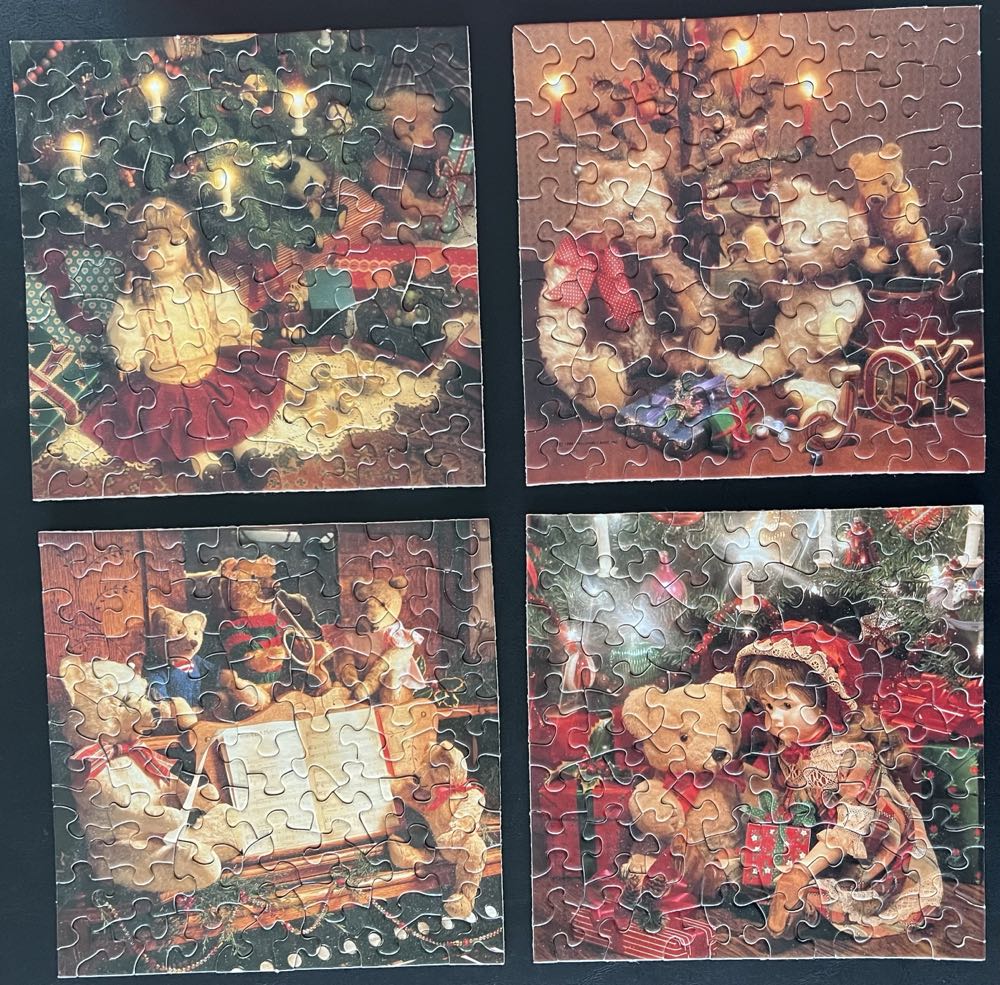 A Beary Merry Christmas - Springbok puzzle collectible [Barcode 070000017438] - Main Image 2