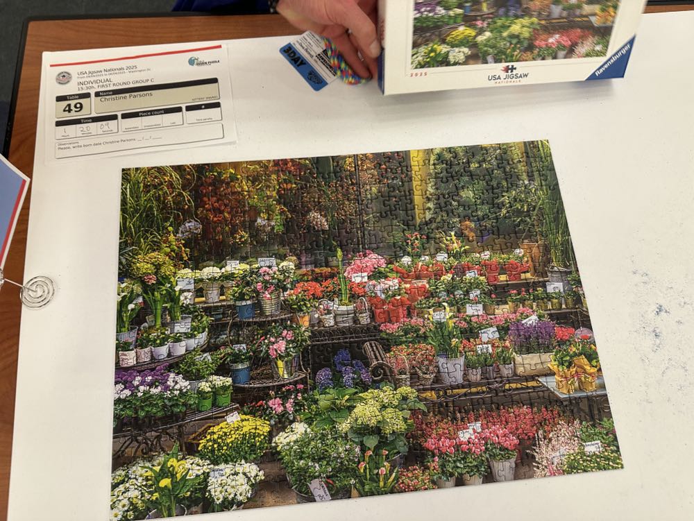 Flower Boutique - Ravensburger puzzle collectible [Barcode 4005555015956] - Main Image 2