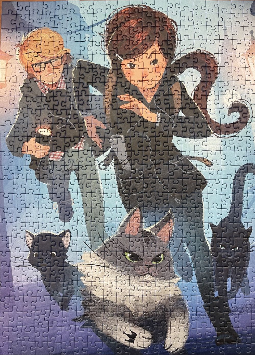 Mitternachts Katzen - Ravensberger puzzle collectible - Main Image 2