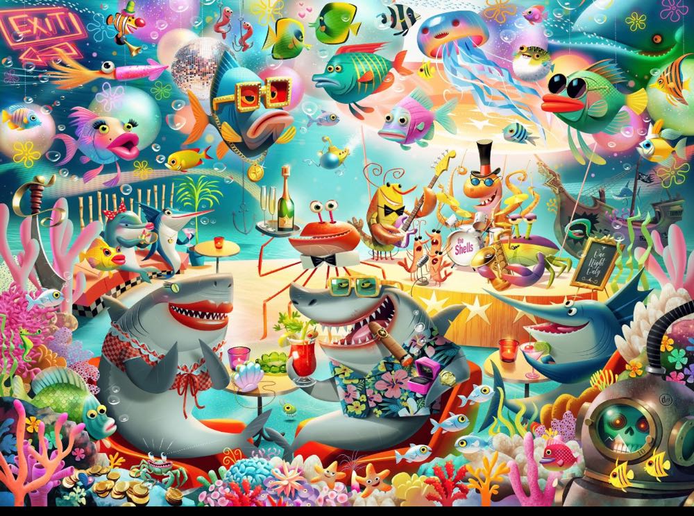 Ocean Lounge - Ravensburger puzzle collectible [Barcode 4005555016021] - Main Image 2