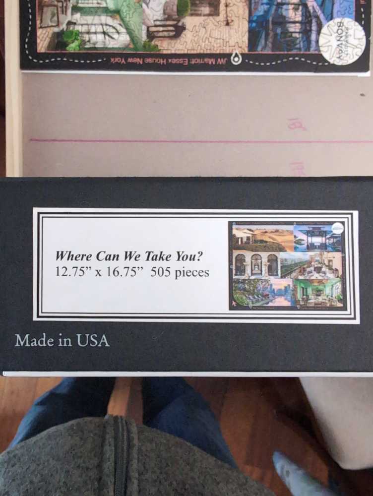 Where Can We Take You - Liberty puzzles puzzle collectible - Main Image 3