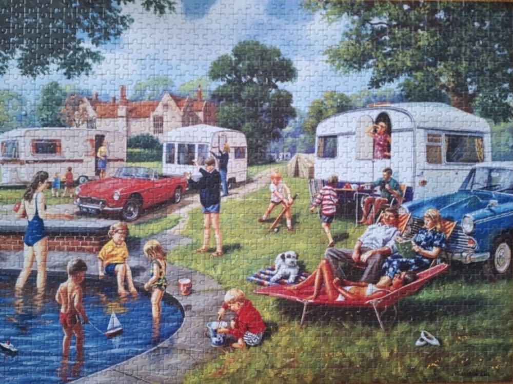 Caravan Holiday - Kiddicraft puzzle collectible [Barcode 5060337330909] - Main Image 3