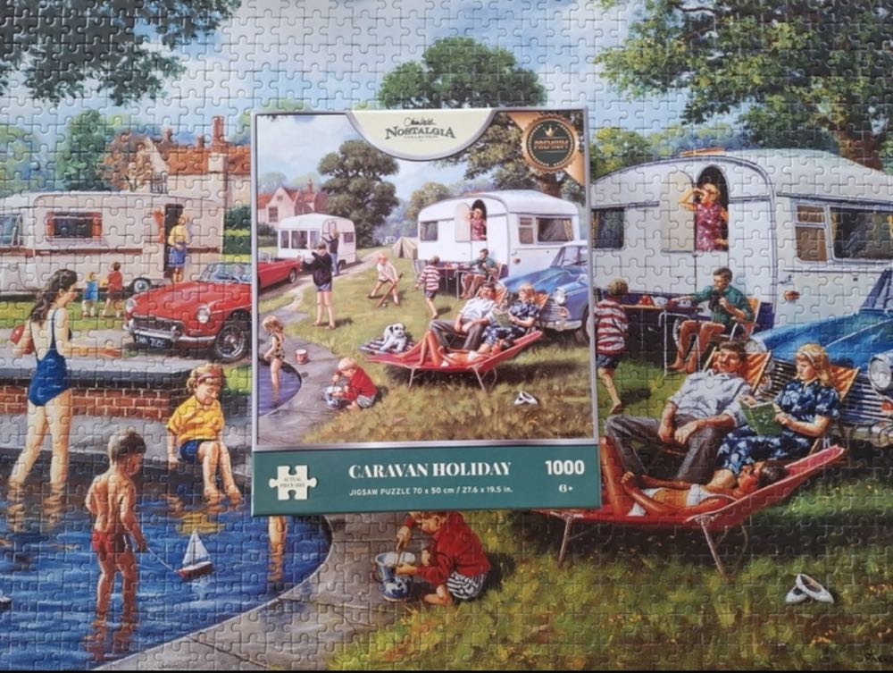 Caravan Holiday - Kiddicraft puzzle collectible [Barcode 5060337330909] - Main Image 4