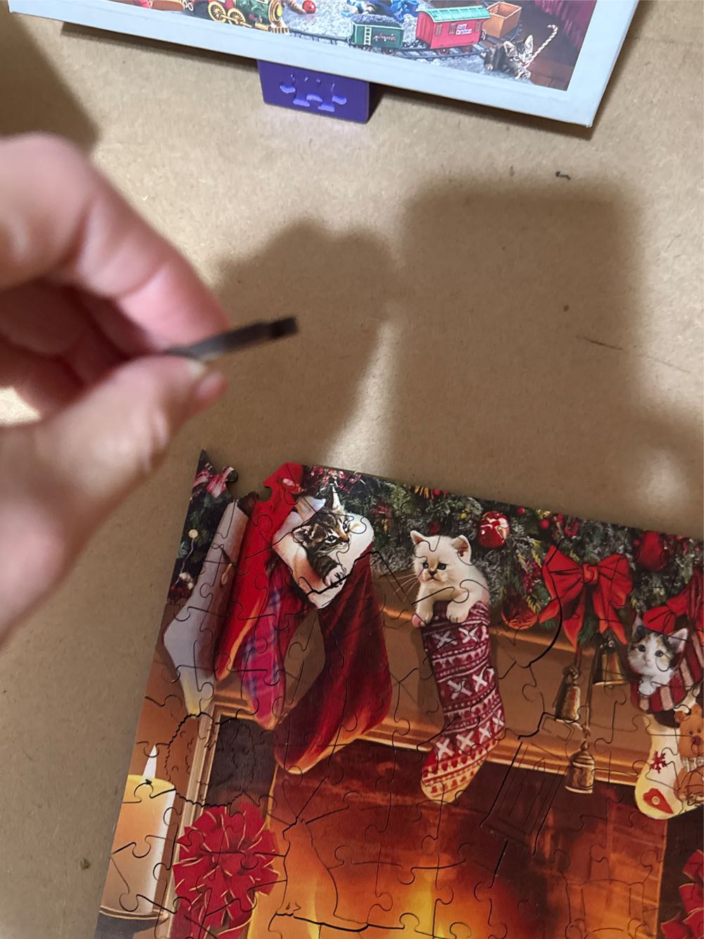 Wentworth.  Christmas Chaos 500 Pieces - Wenthworth Wooden Puzzles puzzle collectible [Barcode 6050265408534] - Main Image 4