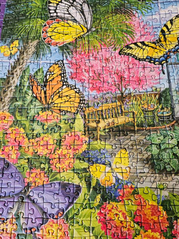 The Butterfly Place - Ravensburger puzzle collectible [Barcode 4005555016038] - Main Image 3