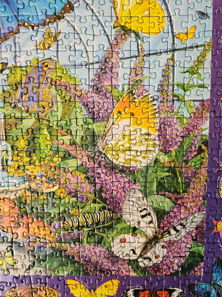 The Butterfly Place - Ravensburger puzzle collectible [Barcode 4005555016038] - Main Image 4