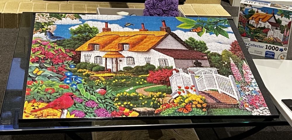 Cottage Garden - Puzzle Collector puzzle collectible - Main Image 4