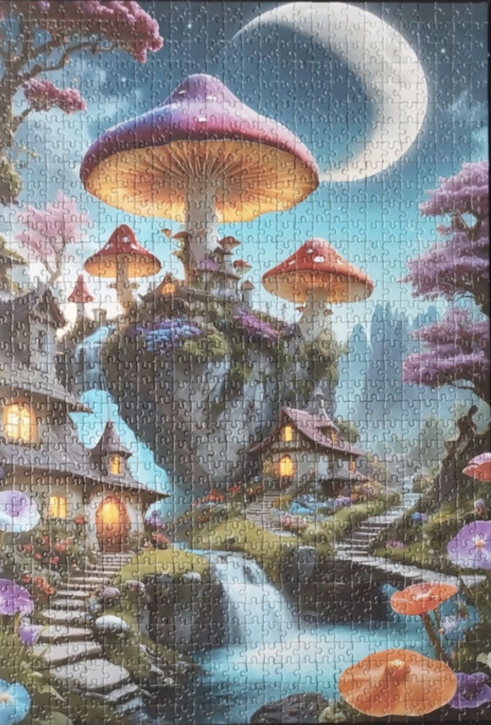 Mushroom Town - Bluebird puzzle collectible [Barcode 3663384909306] - Main Image 3