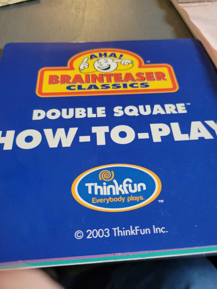 Double Square - Thinkfun puzzle collectible - Main Image 2