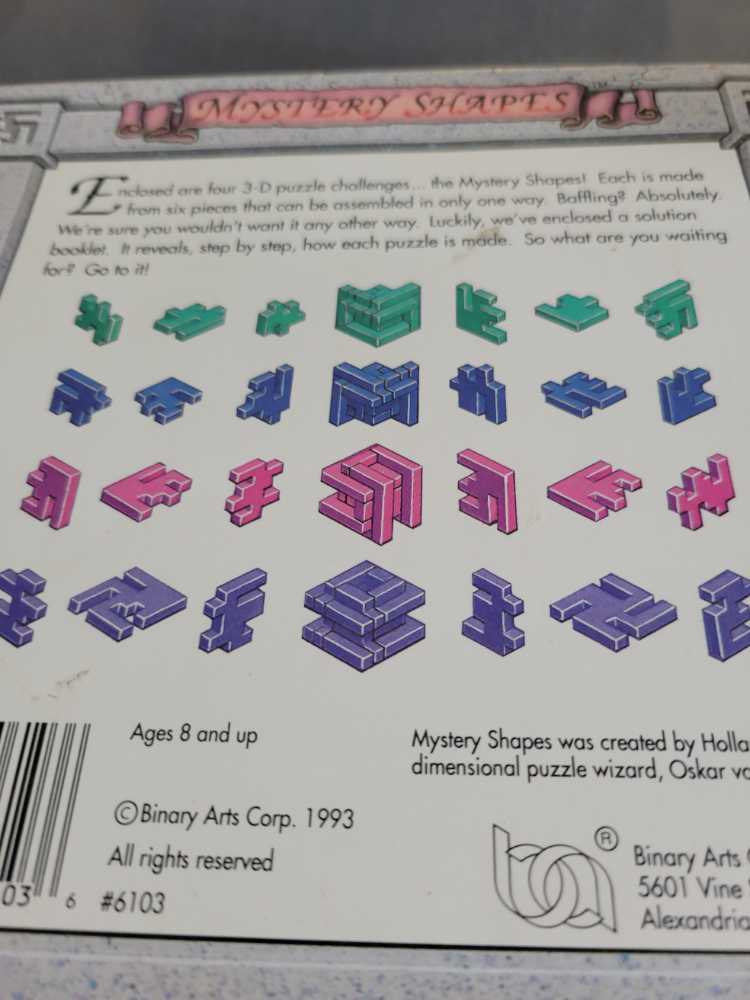 Mystery Shapes - Briany Arty puzzle collectible - Main Image 2