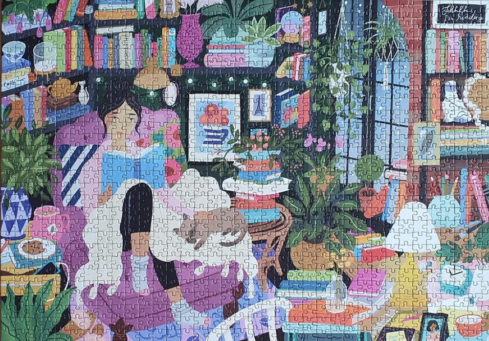 Reading Nook - Pieces & Peace puzzle collectible [Barcode 3667232001990] - Main Image 3