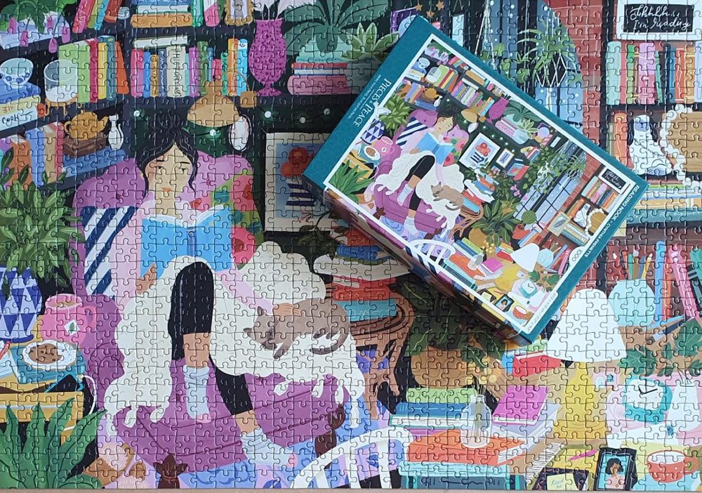 Reading Nook - Pieces & Peace puzzle collectible [Barcode 3667232001990] - Main Image 4