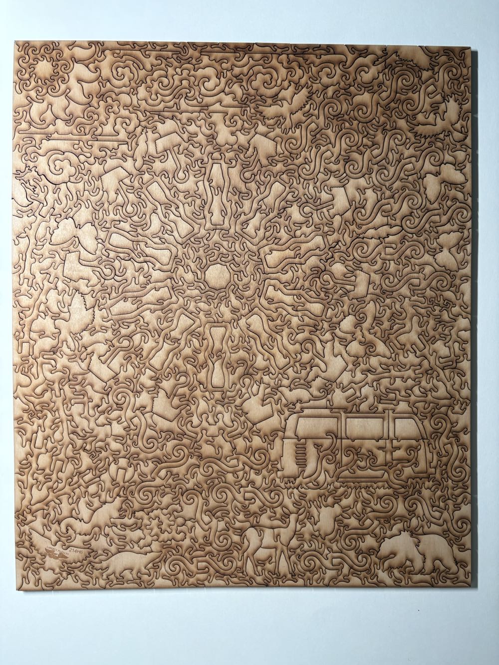 Woodland Wheel - Liberty Puzzles 🇺🇸 puzzle collectible - Main Image 3