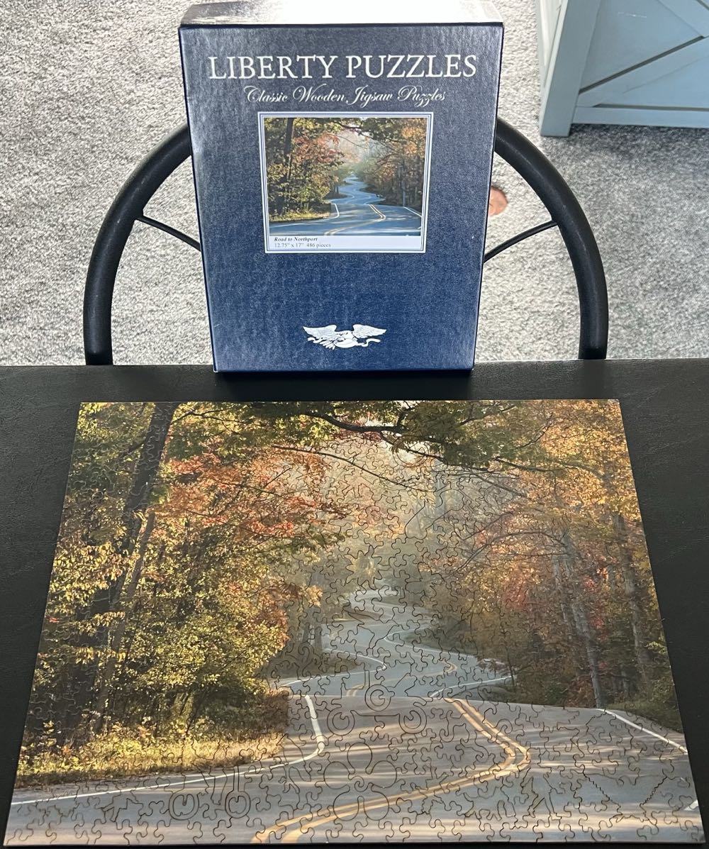Road to Northport - 849, 5/27/25-SOLD - Liberty Puzzles puzzle collectible - Main Image 3